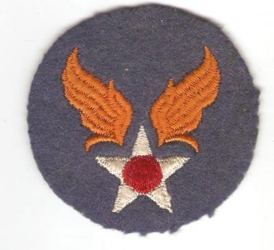 WWII AAF Patch Variation Felt