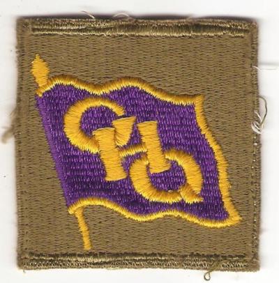 WWII General Headquarters GHQ Patch