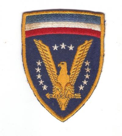 WWII HQ ETO Patch Felt 