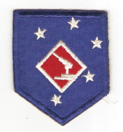 WWII USMC Patch Marine 1st MAC Defense