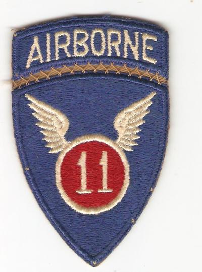 WWII 11th Airborne Division Patch