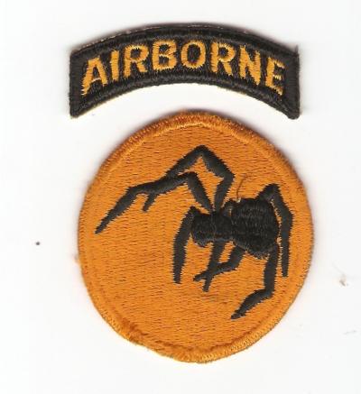 WWII 135th Airborne Ghost Division Patch