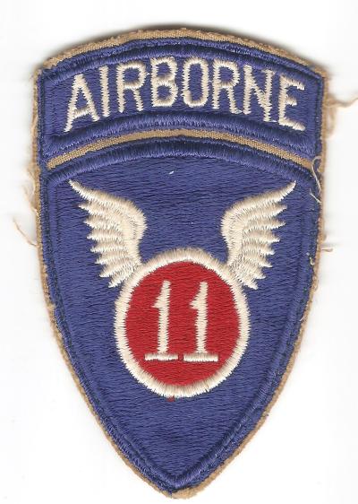 WWII 11th Airborne Division Patch