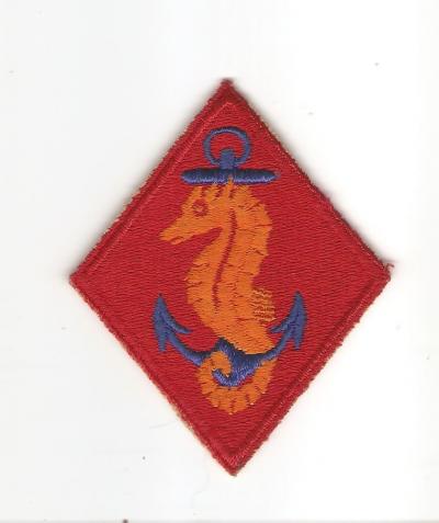 WWII USMC Marine Ships Detachment Patch