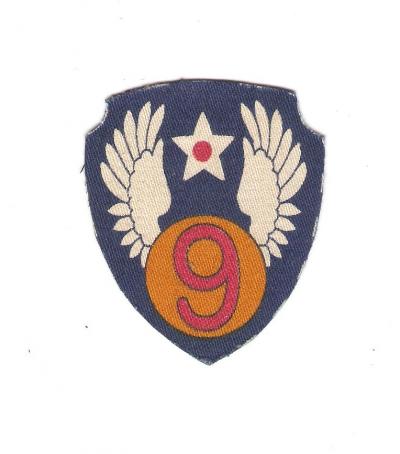 WWII 9th AAF Patch Printed