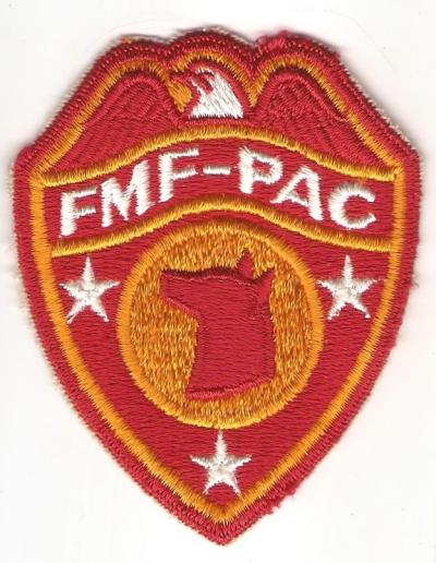 WWII USMC FMF PAC Dog Platoon Patch