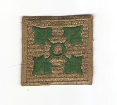 WWII Patch 4th Infantry Division