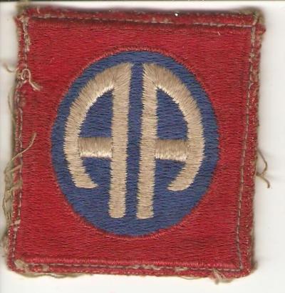 WWII 82nd Airborne Division Patch