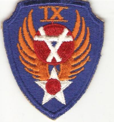 WWII 9th Engineer Command Patch