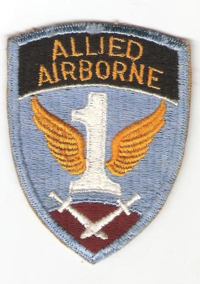 Post WWII US Army 1st Allied Airborne Patch