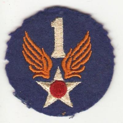 WWII 1st Army Air Force AAF Patch