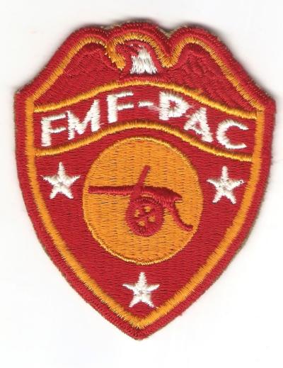 WWII Marine Corps FMF PAC Artillery