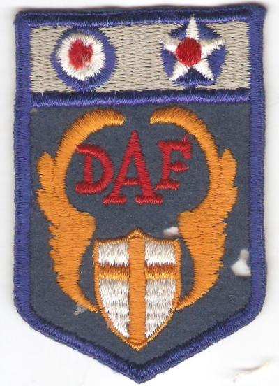 WWII Desert Air Force DAF Patch