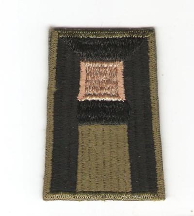 WWII 1st Army Patch Quartermaster