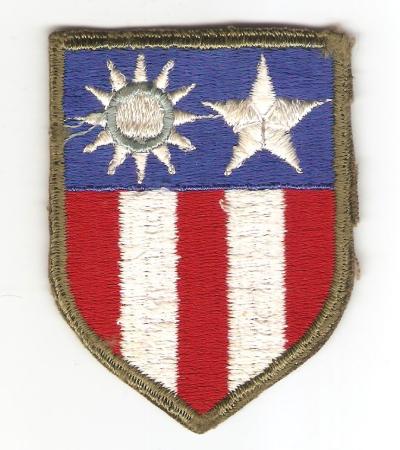 WWII US Army CBI Patch Variant