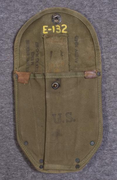 WWII Folding E-Tool Shovel Cover 1945