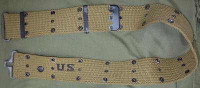 WWII M36 Web Pistol Belt Mint