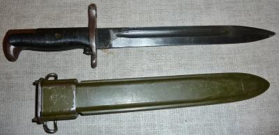 WWII US M1 Garand Bayonet