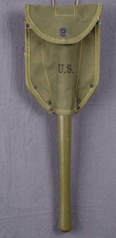 WWII Folding Etool Shovel and Carrier