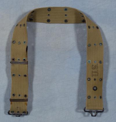 WWII M36 Web Pistol Belt Khaki