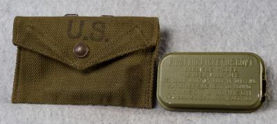 WWII British Made Carlisle Pouch & Bandage