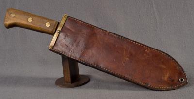 WWII USMC Corpsman Bolo Knife & Scabbard