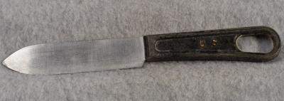 WWII Mess Kit Knife Bakelite Handle