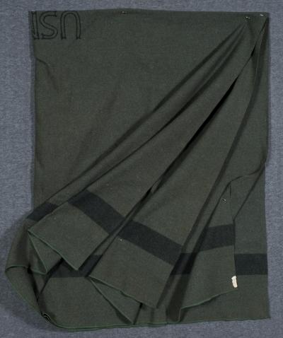 WWII USMC Marine Wool Blanket