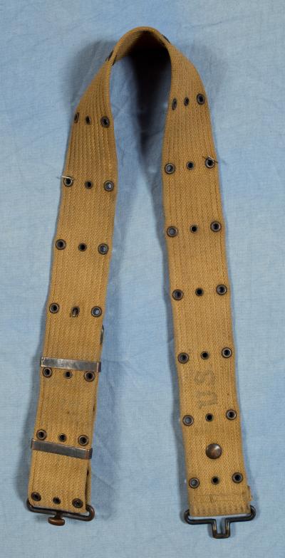 WWII M36 Web Pistol Belt 