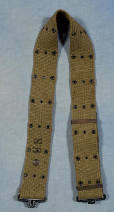 WWII M36 Web Pistol Belt 1943