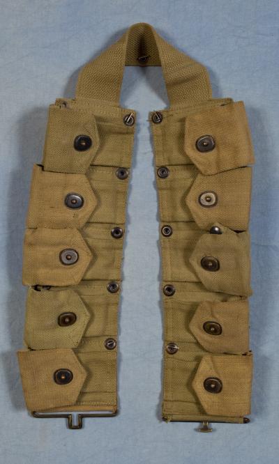 WWII USMC M1 Garand Ammo Cartridge Belt 1943