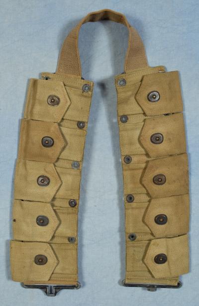 WWII M1 Garand Ammo Cartridge Belt 1943