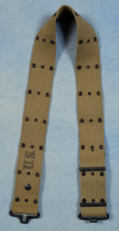 WWII M36 Web Pistol Belt 1943 Minty