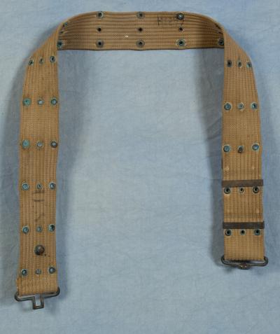 WWII M36 Web Pistol Belt 