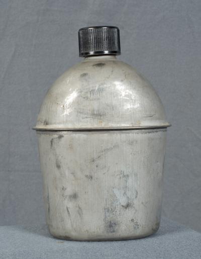 WWII Steel Canteen 1944 SM Co.