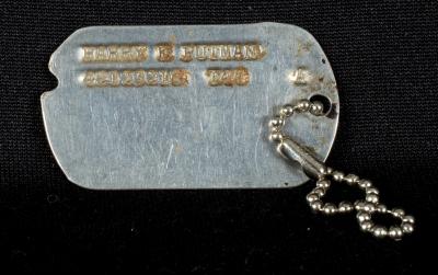 WWII Army Dog Tag Harry E. Putman