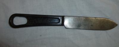 WWII Mess Kit Knife Bakelite Handle