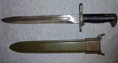 WWII M1 Garand Bayonet Utica Cutlery