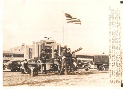 Coast Guard Press Photo Air Defense LA Guardia