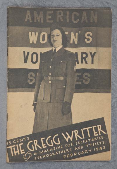 WWII The Gregg Writer Magazine February 1942