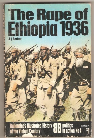 Ballantine Book Politics #4 Rape of Ethiopia 1936