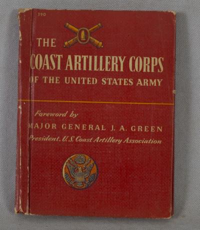 WWII Coast Artillery Corps Book