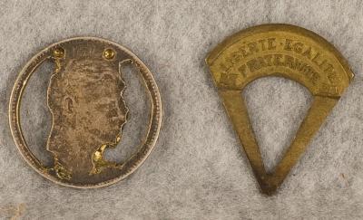 WWII Coin Art Victory Souveniors