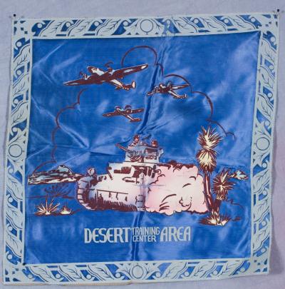 WWII Desert Training Center Pillow Case 