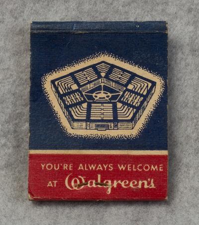 WWII Era Pentagon Matchbook