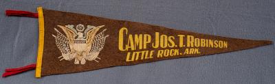 WWII Pennant Camp Robinson Arkansas