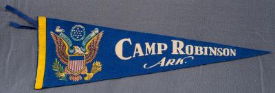 WWII Pennant Camp Robinson Arkansas