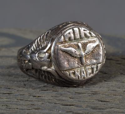 WWII era Sterling AAF Air Craft Ring