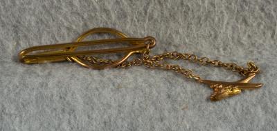 WWII AAF Sweetheart Seaplane Tie Clip