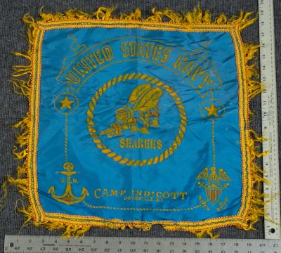 WWII USN Pillowcase Seabees Camp Endicott